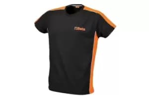 BETACollection 9503TL L T-Shirt 100% Jersey Cotton Black