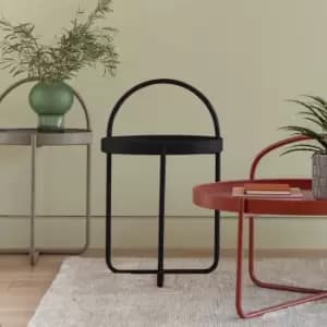 Elwood Side Table, Iron Black