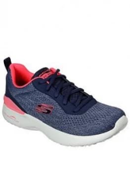 Skechers Skech-Air Dynamight Trainers - Navy, Size 4, Women