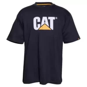 Caterpillar Mens Trademark Logo T-Shirt (Small) (Black)