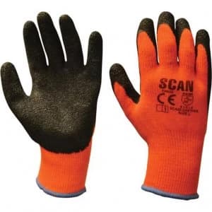 Scan Thermal Latex Coated Glove M Pack of 1