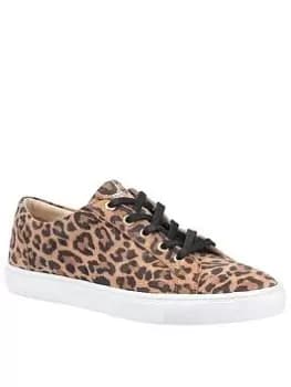 Hush Puppies Tessa Trainer - Leopard, Leopard, Size 4, Women