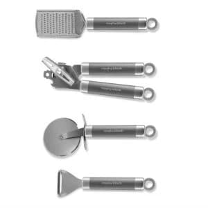 Morphy Richards Accents 4 Piece Kitchen Tool Set - Titanium
