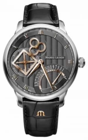 Maurice Lacroix Masterpiece Square Wheel Retrograde Watch