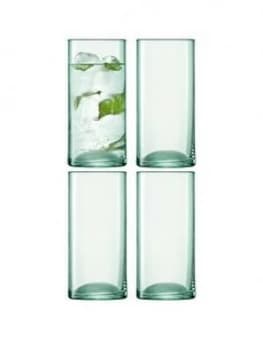 Lsa International Canopy Highball Glasses Set Of 4