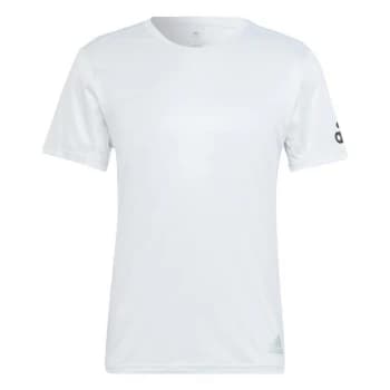 adidas Run It Tee Mens - White