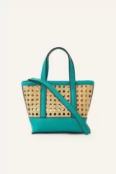 Mini Rattan Handheld Bag