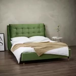 Sloane Double Bed Green
