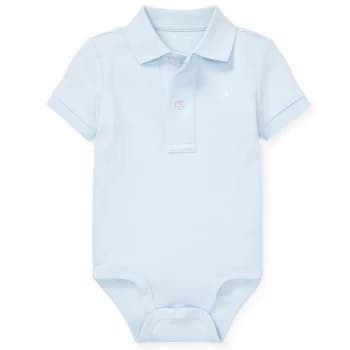 Polo Ralph Lauren Polo Bodysuit Infant Boys - Light Blue
