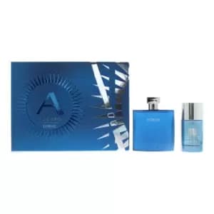 Azzaro Chrome Extreme Gift Set 100ml Eau de Parfum + 75g Deodorant Stick