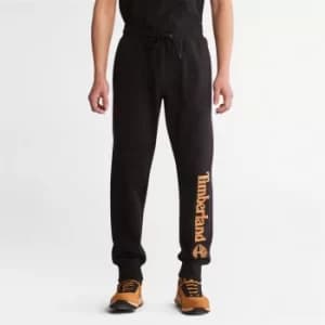 Timberland Core Logo Sweatpants For Men In Black Black, Size L