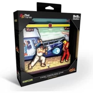 Pixel Frames Street Fighter Boat Shadow Box Art