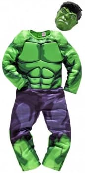 Marvel Hulk Childrens Fancy Dress Costume 3 4 Years