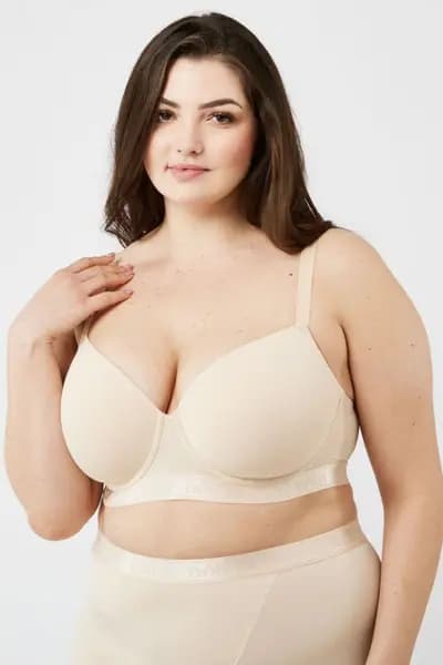 Oola Lingerie Everyday Moulded T-Shirt Bra Nude