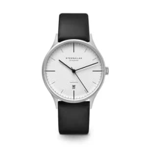 Sternglas S02-AS01-PR14 Men's Asthet Automatic Black Leather Stra