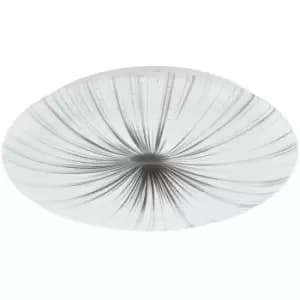 Eglo - Nieves LED Decorative Flush Ceiling Light White