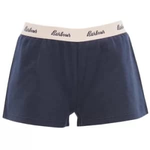 Barbour Womens Sadie Lounge Shorts Navy Large