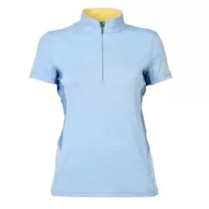 Dublin Kylee Short Sleeve Ladies Shirt - Blue