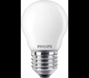 Philips Classic 4.3W ES/E27 Golf Ball Very Warm White - 70647300