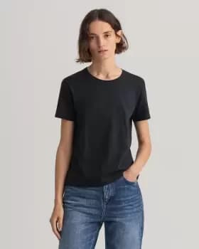 GANT Women Original T-Shirt (M) Black