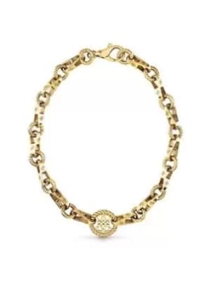 Guess 4G Vintage Ladies Necklace, Silver, Women