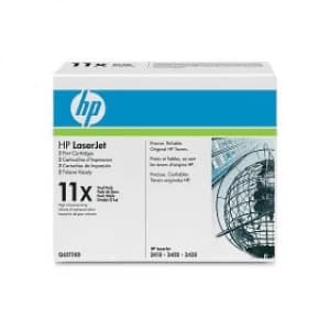 HP 11X Black Laser Toner Ink Cartridge
