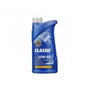 MANNOL 1L Classic Semi-Synthetic Engine Oil 10W-40 API SN/CH-4 ACEA A3/B6