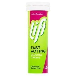 Gluco Tabs Juicy Raspberry 10 Tablets