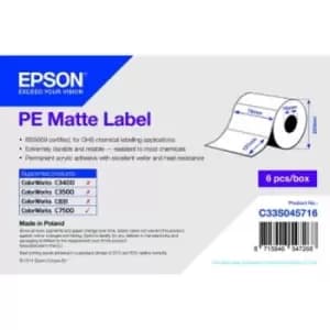 Epson PE Matte 76mm x 127mm 960 White