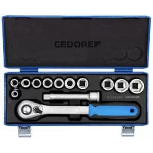 Gedore 19 KMU-20 Bit set Metric 1/2 (12.5 mm) 13 Piece 2545810