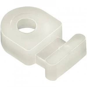 Cable mount Screw fixing Ecru HellermannTyton 151 28119 MB1 N66 NA C1