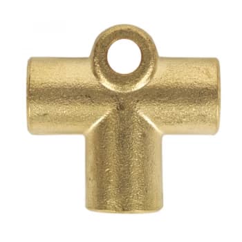 Sealey BC38243WAY Brake Tube Connector 3/8"UNF x 24tpi 3-Way