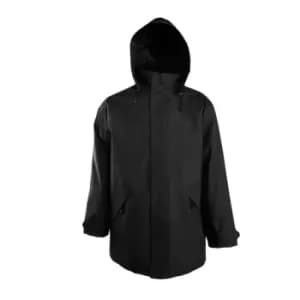 SOLS Unisex Adults Robyn Padded Jacket (4XL) (Black)
