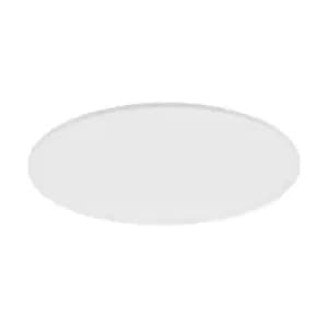 600mm Modern Sleek Ceiling Light White Slim Round Low Profile 36W LED 4000K