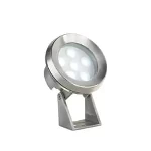 Krypton LED 6 Light Outdoor Floor Light Steel IP65