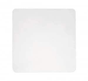 Wall Light 13cm Square 6W LED 3000K, 540lm, Silver Paint