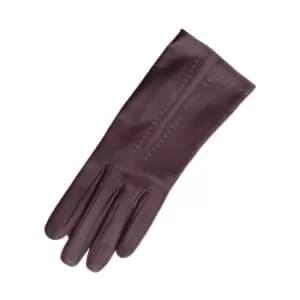 Eastern Counties Leather Womens/Ladies Sadie Contrast Panel Gloves (L) (Purple/Purple)
