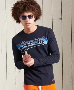 Superdry Vintage Logo Cali Stripe Top