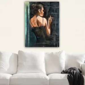 39114781_70100 Multicolor Decorative Canvas Painting