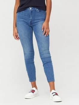 Tommy Hilfiger Harlem Ultra Skinny High Waist Jeans - Blue
