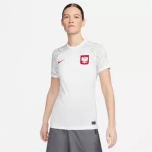 Nike Poland Home Shirt 2022/2023 Womens - White