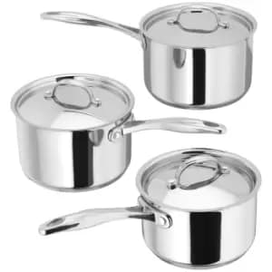Stellar 7000 3 Piece Saucepan Set