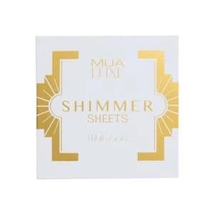 MUA Luxe Shimmer Sheet White Gold Gold