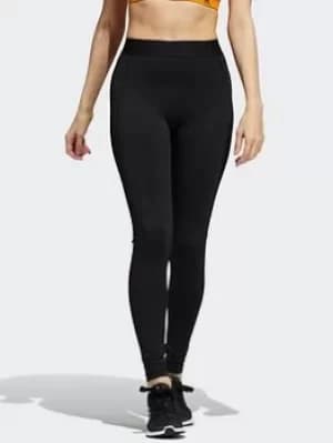 adidas Techfit Long Leggings, Black, Size L, Women