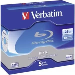 Verbatim 43715 Blank Bluray BD-R 25 GB 5 pc(s) Jewel case