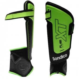 Sondico Flair XT Shinguards - Green/Black