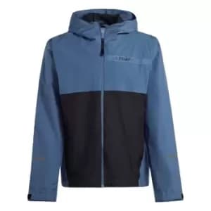 adidas Terrex Multi RAIN. RDY 2-Layer Rain Jacket Mens - Blue
