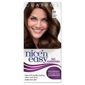 Nice n Easy No Ammonia Hair Dye Light Ash Brown 75 Brunette