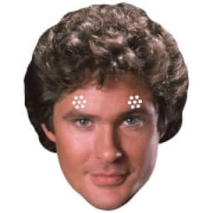 Knight Rider Michael Knight (David Hasselhoff) Mask