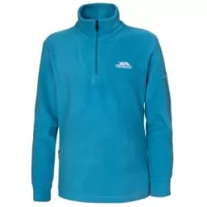 Trespass Childrens Girls Louviers Plain Fleece Top (3/4 Years) (Turquoise)